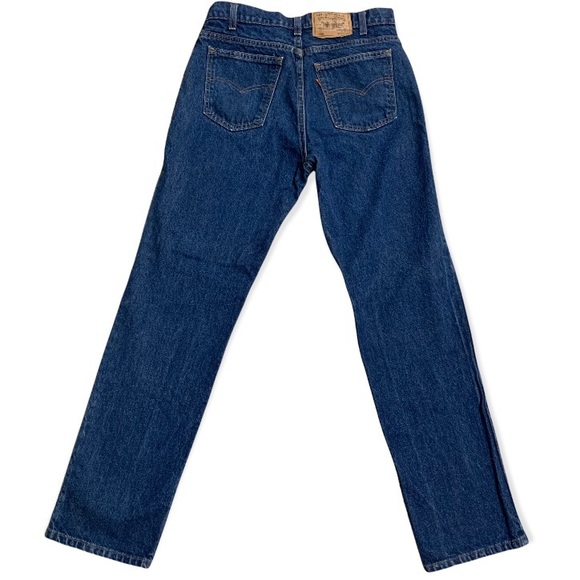 Vintage Mens Levis Orange Tab 509 Medium Wash Denim Blue Jeans Dungarees 33"x32" - Picture 5 of 6